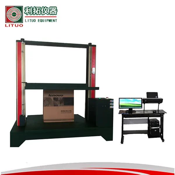 伺服電腦紙箱抗壓強度試驗機電腦紙箱抗壓試驗機電腦式紙箱抗壓試驗機瓦楞紙箱抗壓試驗機紙箱抗壓試驗機